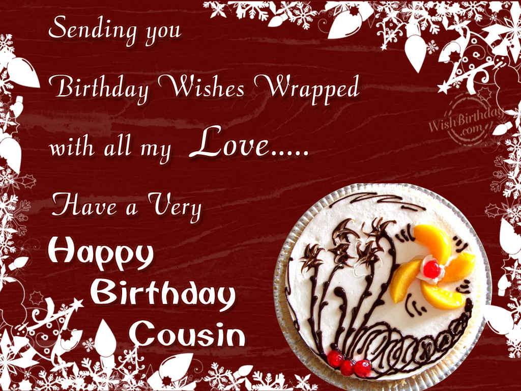 Birthday Wishes For Cousin WishBirthday
