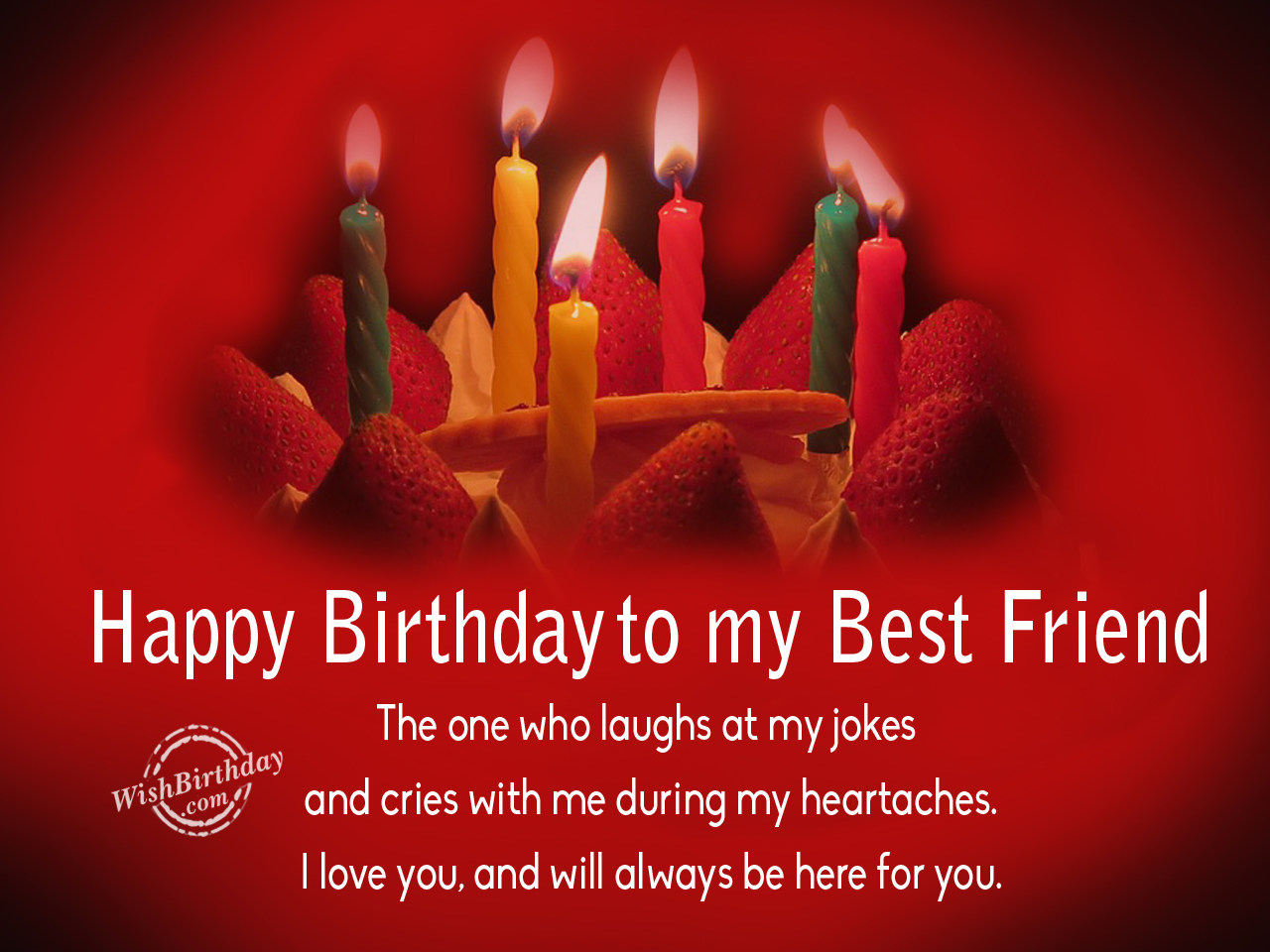 Happy Birthday Wishes Best Friend / Birthday Wishes For Best Friend