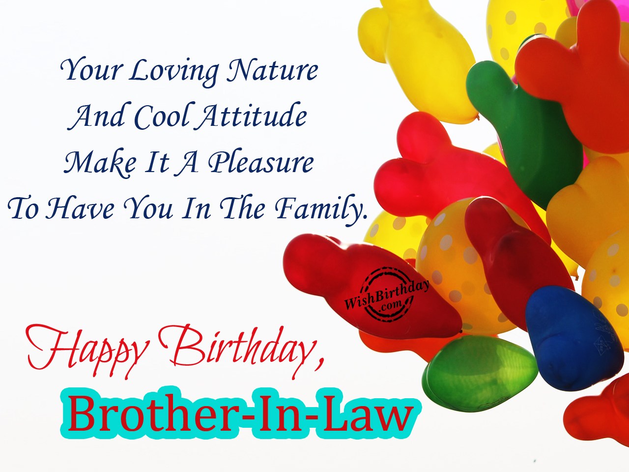 You Are My Brother Happy Birthday Brother In law WishBirthday