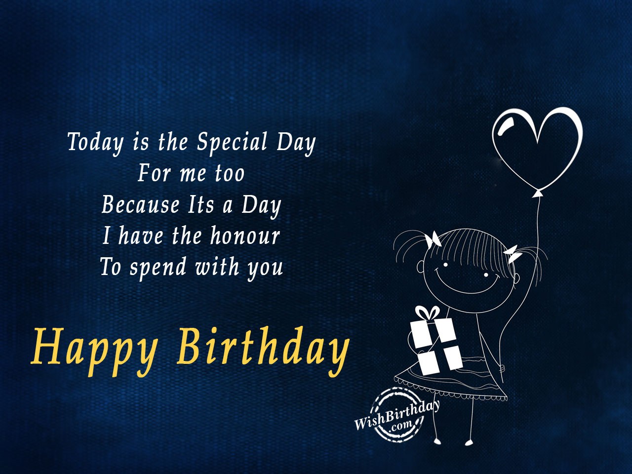 Today is the special day - WishBirthday.com