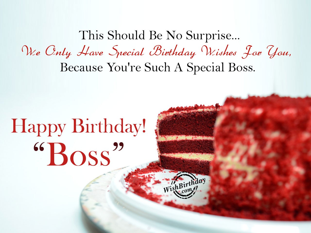 You Are Such A Special Boss - Birthday Wishes, Happy Birthday Pictures