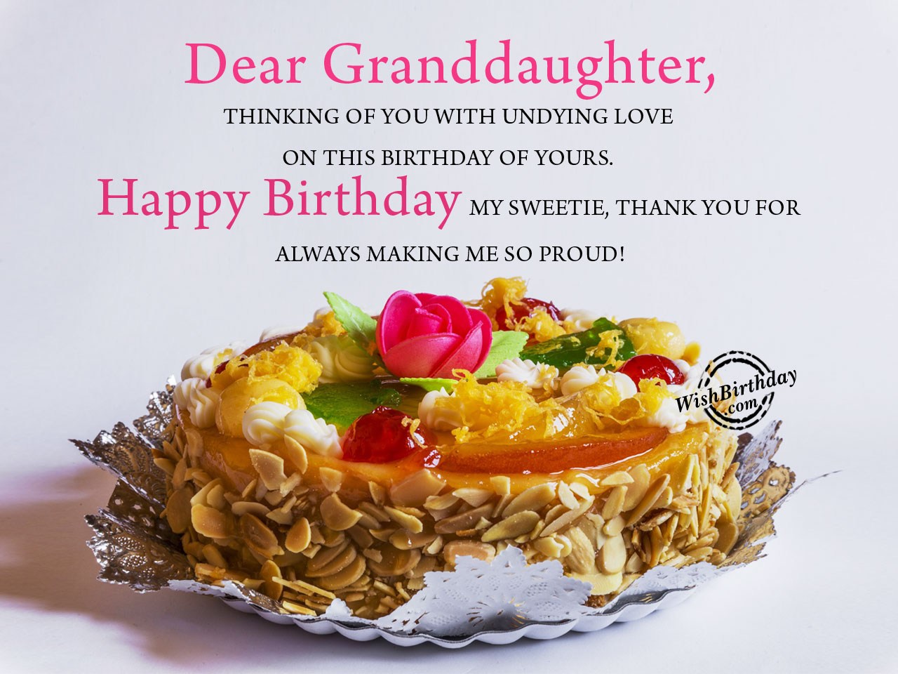 Birthday Wishes For Granddaughter Birthday Wishes, Happy Birthday