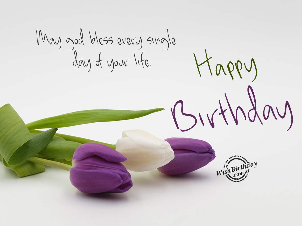 May God Bless You Happy Birthday Wishbirthday Com